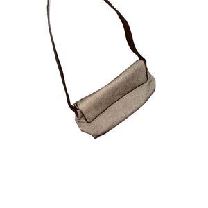 CUTE PRELOVED Cole HAAN GREY AND BROWN  Bag some wear as pictured retails: $245